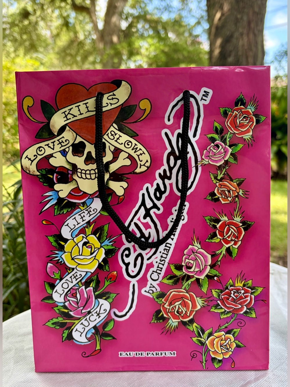 NWT ED HARDY Shoulder Bag/Wristlet Gift Ready Bundle - Picture 3 of 10